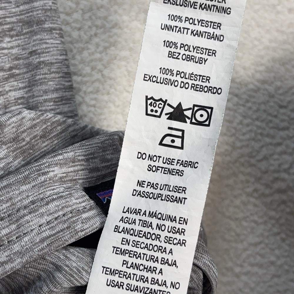 Patagonia Capilene Cool Daily Hoody Men's L Heathered Gray Stretch Lightweight - Picture 12 of 14
